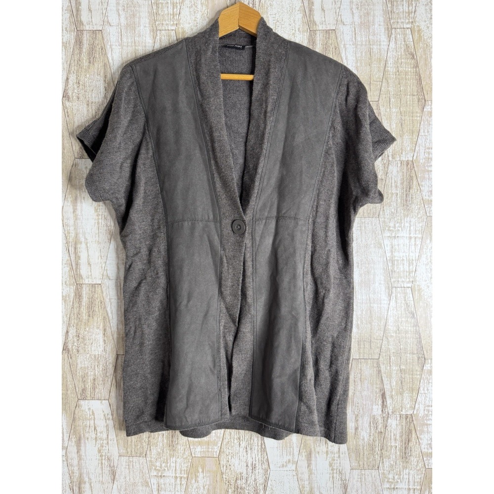 Gerry Weber Size M Gray‎ Cardigan Sweater One-button Women's
